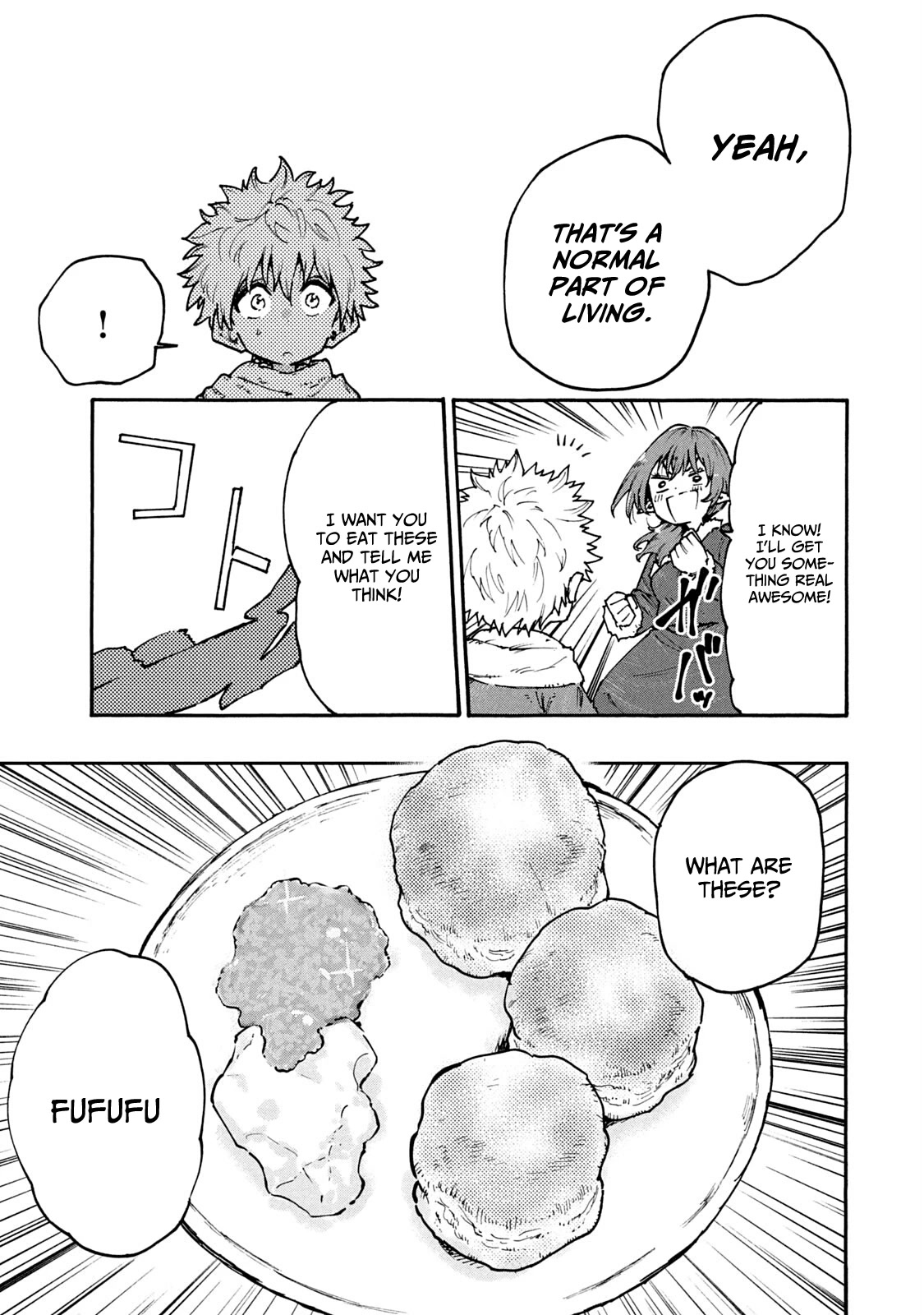 Mazumeshi Elf to Youbokugurashi Chapter 61 page 13 - Chapter 61: Where is reality?