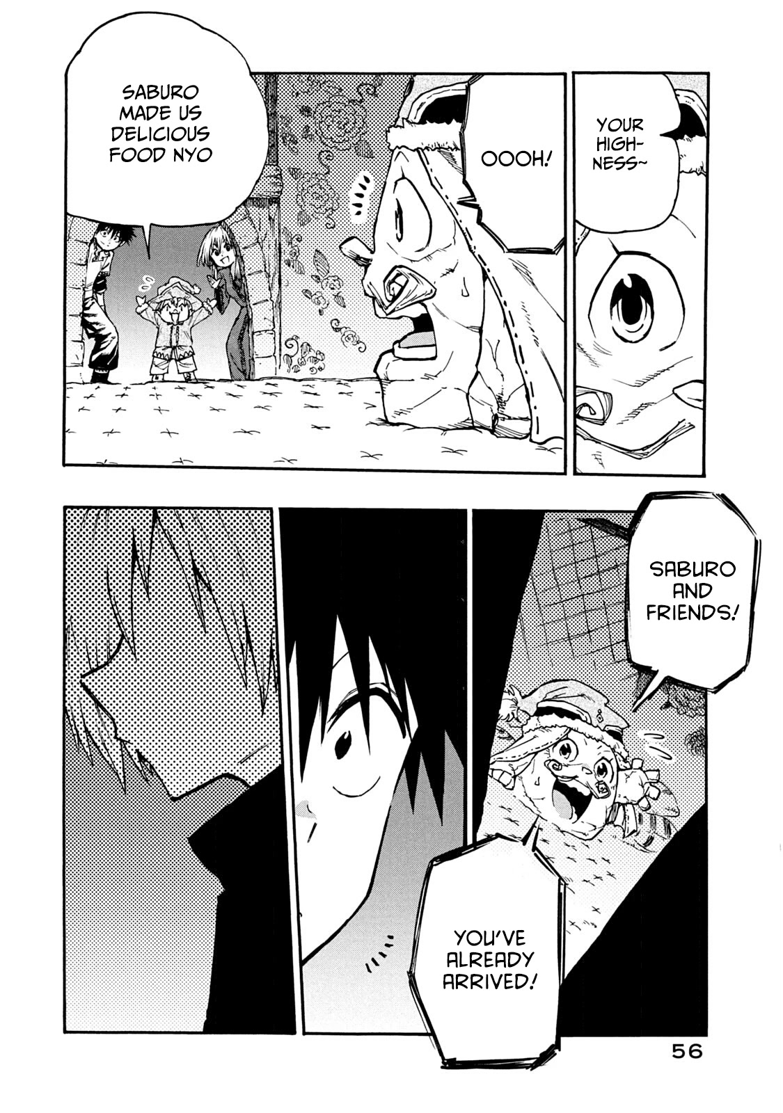 Mazumeshi Elf to Youbokugurashi Chapter 62 page 14 - Chapter 62: Miso, tamari shoyu, and meat!