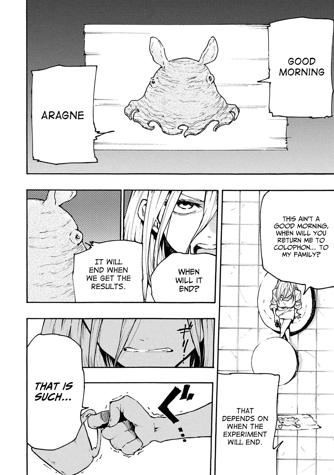 Mazumeshi Elf to Youbokugurashi Chapter 63 page 4 - Chapter 63: The start of everything