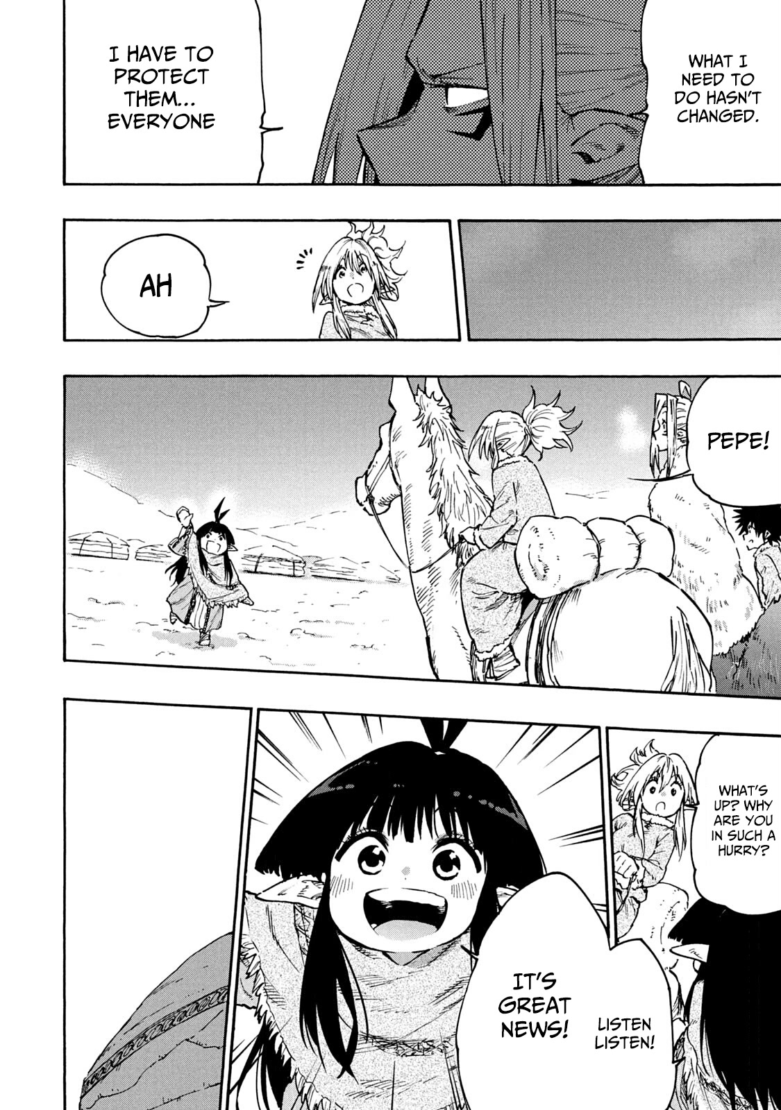 Mazumeshi Elf to Youbokugurashi Chapter 64 page 12 - Chapter 64: What has been lost
