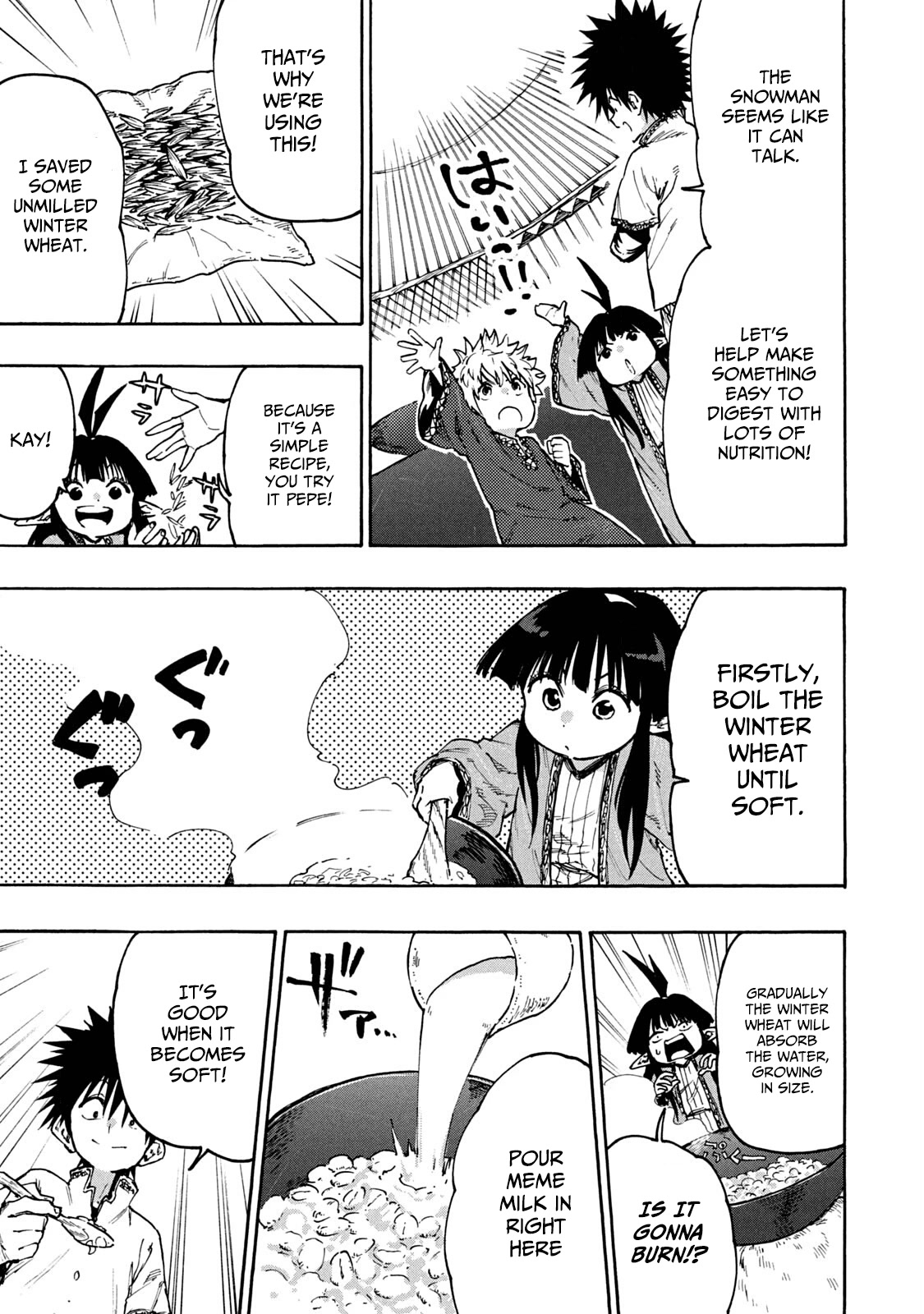 Mazumeshi Elf to Youbokugurashi Chapter 64 page 15 - Chapter 64: What has been lost