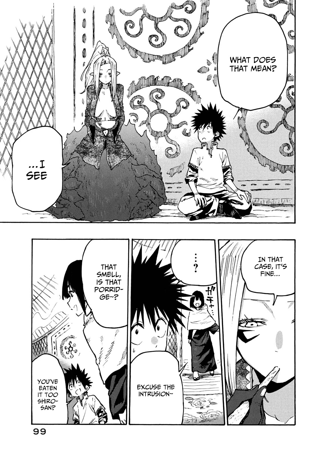 Mazumeshi Elf to Youbokugurashi Chapter 64 page 19 - Chapter 64: What has been lost