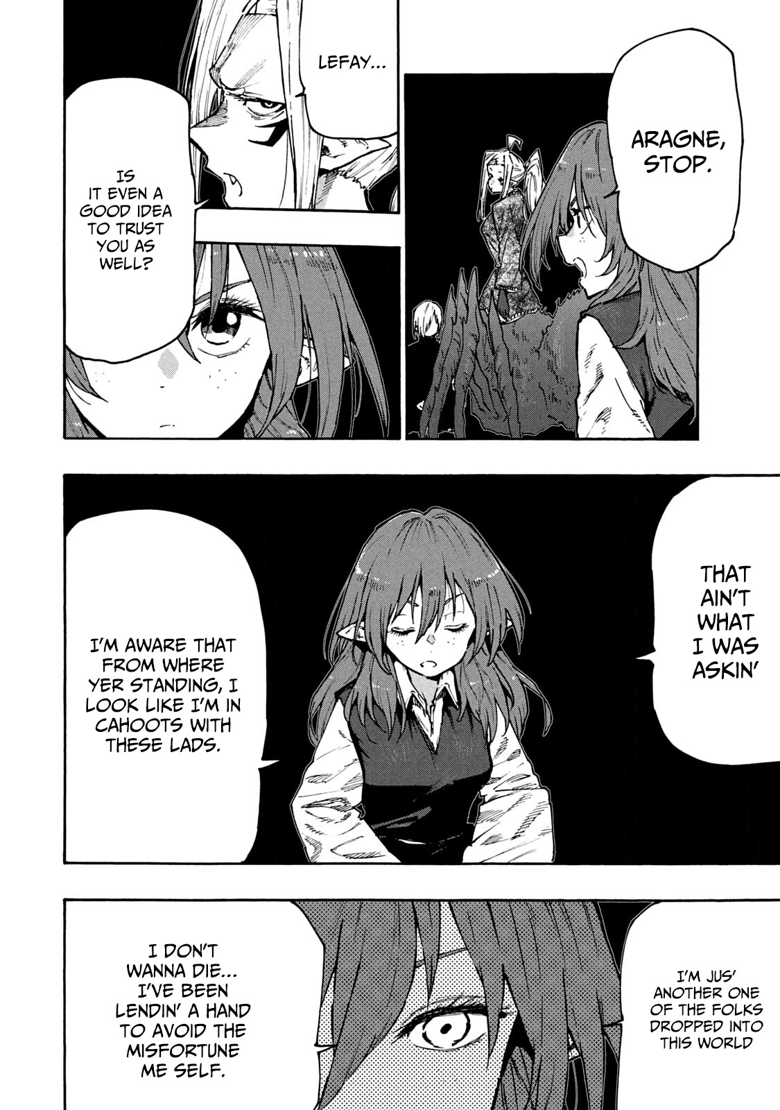 Mazumeshi Elf to Youbokugurashi Chapter 64 page 6 - Chapter 64: What has been lost