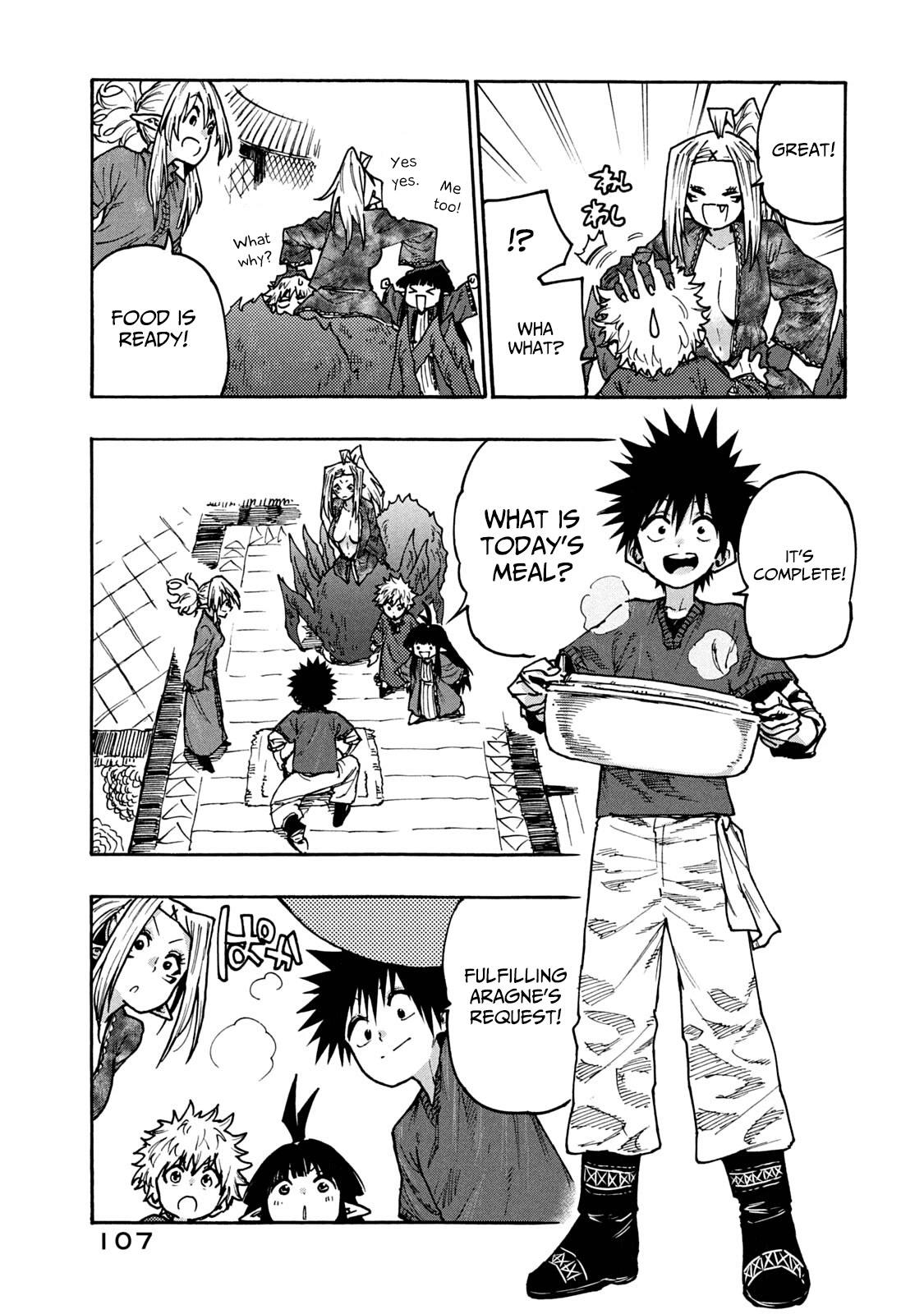 Mazumeshi Elf to Youbokugurashi Chapter 65 page 7 - Chapter 65: The things lost are many