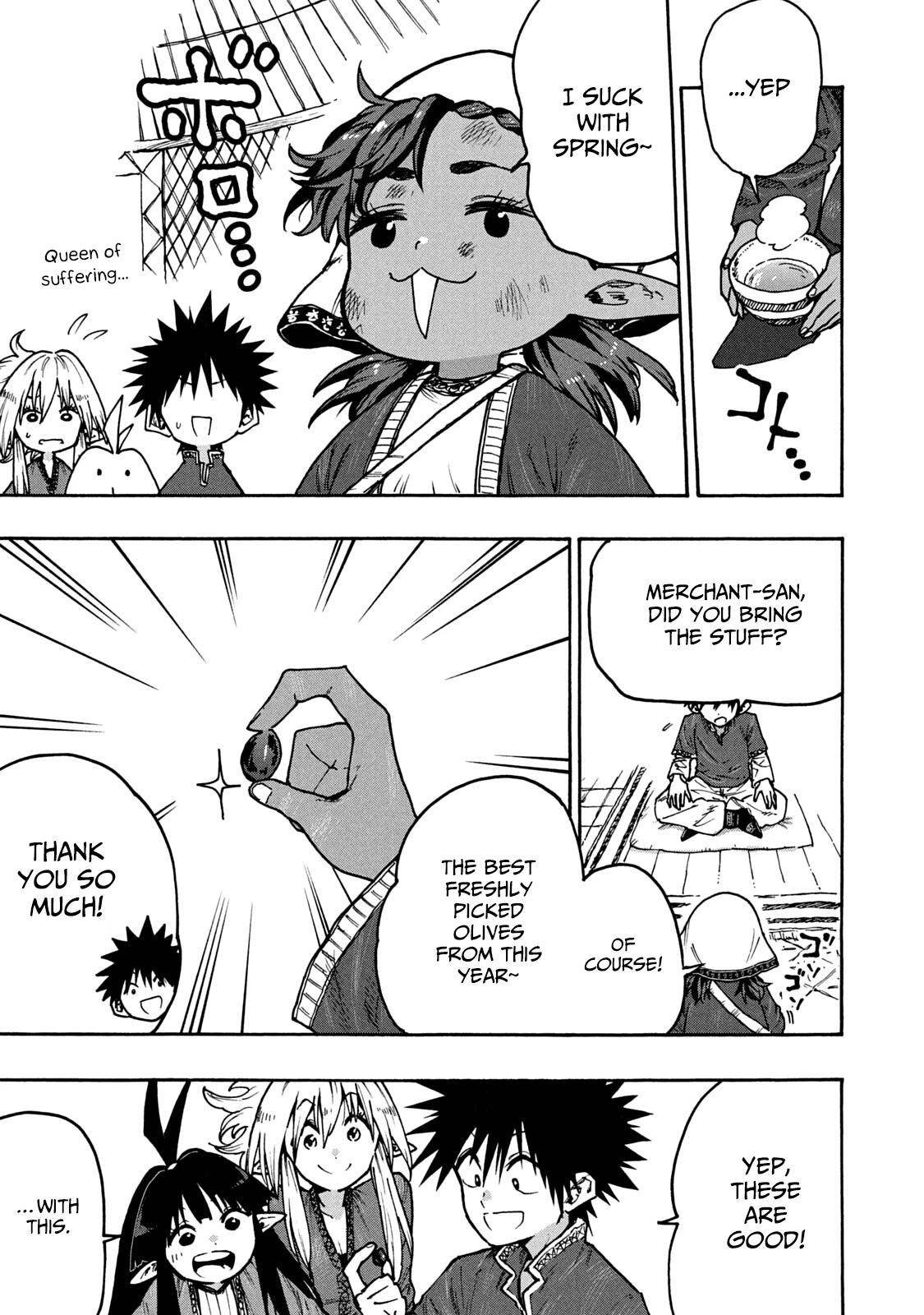 Mazumeshi Elf to Youbokugurashi Chapter 66 page 11 - Chapter 66: Obtained butterbur