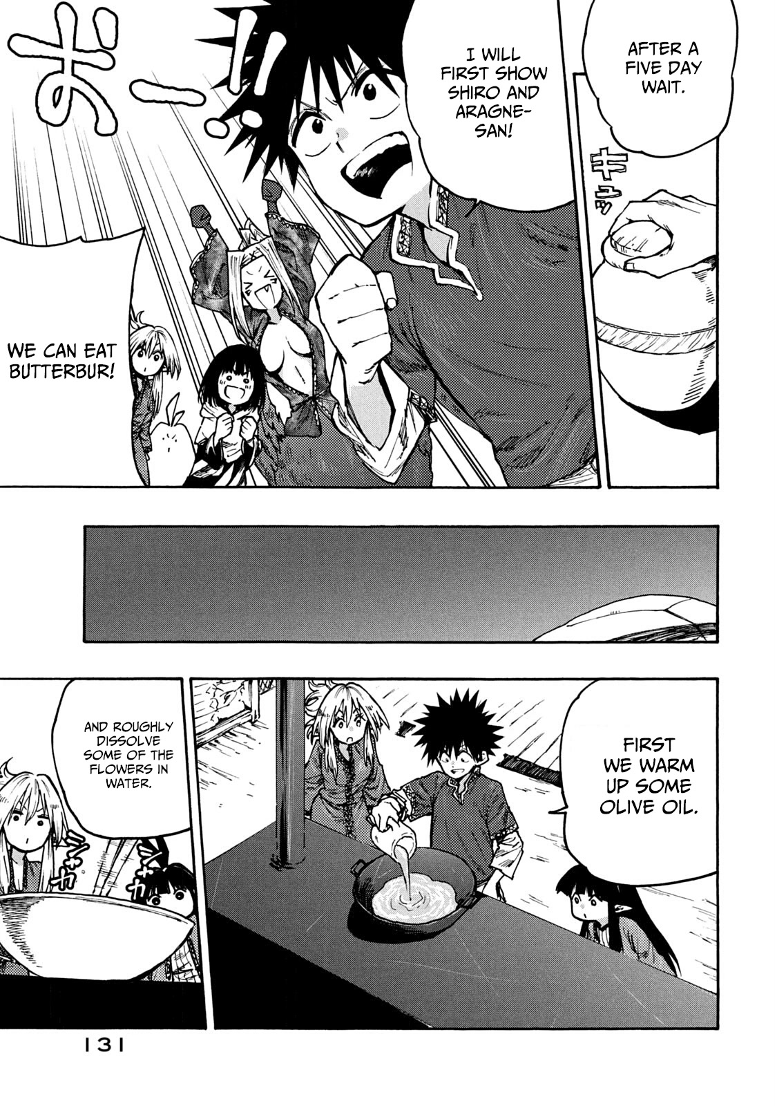 Mazumeshi Elf to Youbokugurashi Chapter 66 page 13 - Chapter 66: Obtained butterbur