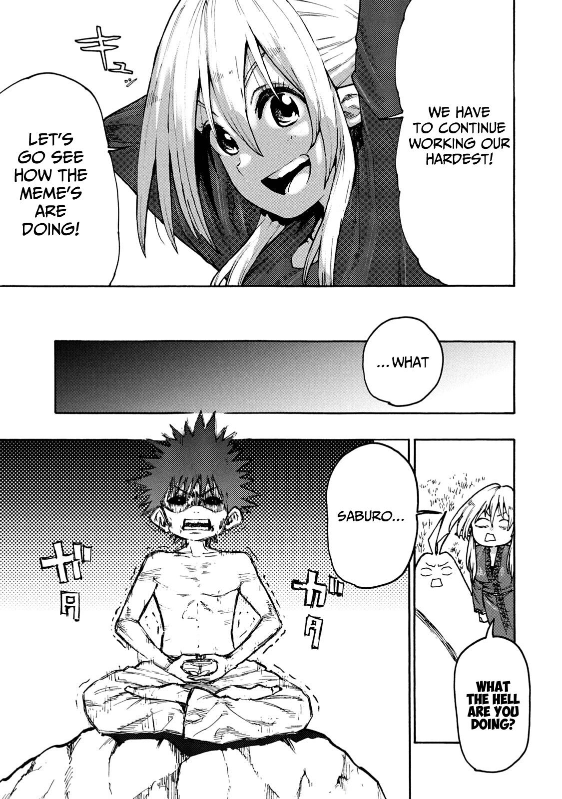 Mazumeshi Elf to Youbokugurashi Chapter 67 page 11 - Chapter 67: Fight against the end of the world