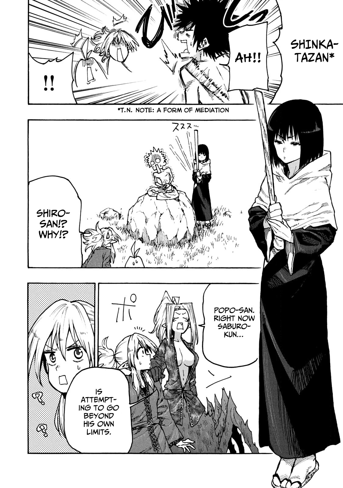 Mazumeshi Elf to Youbokugurashi Chapter 67 page 12 - Chapter 67: Fight against the end of the world