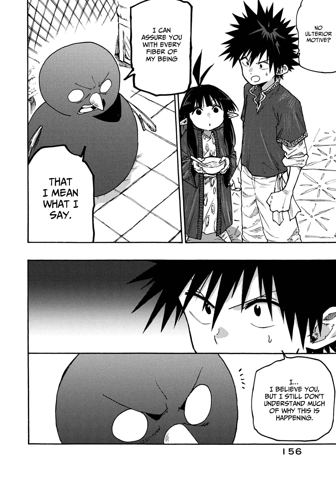Mazumeshi Elf to Youbokugurashi Chapter 67 page 18 - Chapter 67: Fight against the end of the world