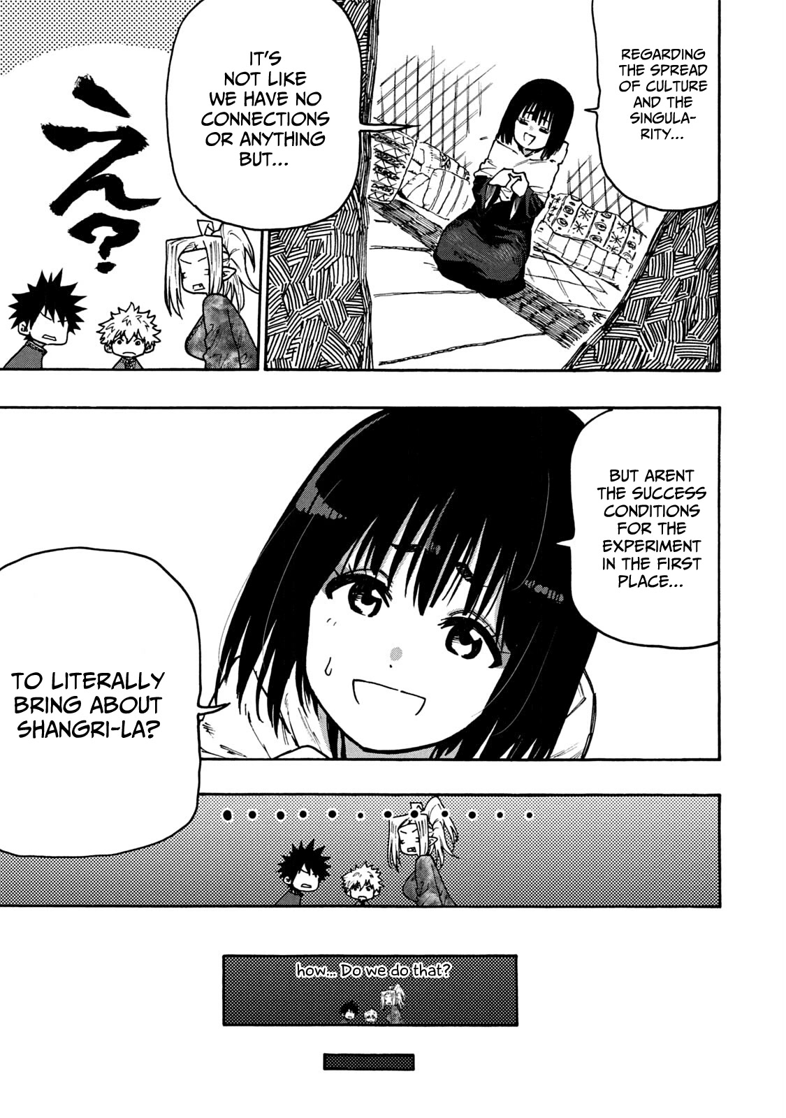 Mazumeshi Elf to Youbokugurashi Chapter 67 page 9 - Chapter 67: Fight against the end of the world
