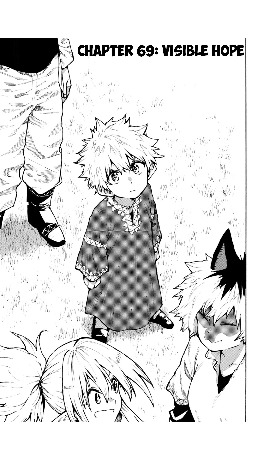 Mazumeshi Elf to Youbokugurashi Chapter 69 page 1 - Chapter 69: Visible Hope