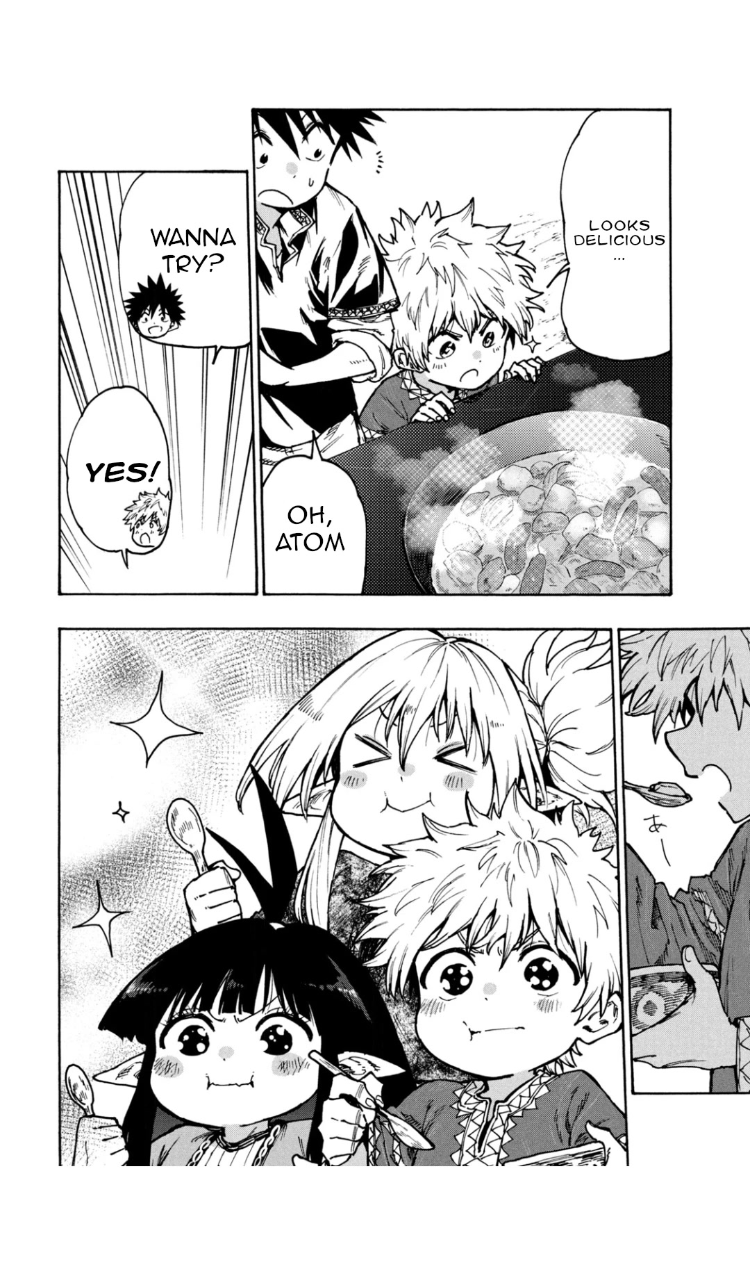 Mazumeshi Elf to Youbokugurashi Chapter 69 page 12 - Chapter 69: Visible Hope