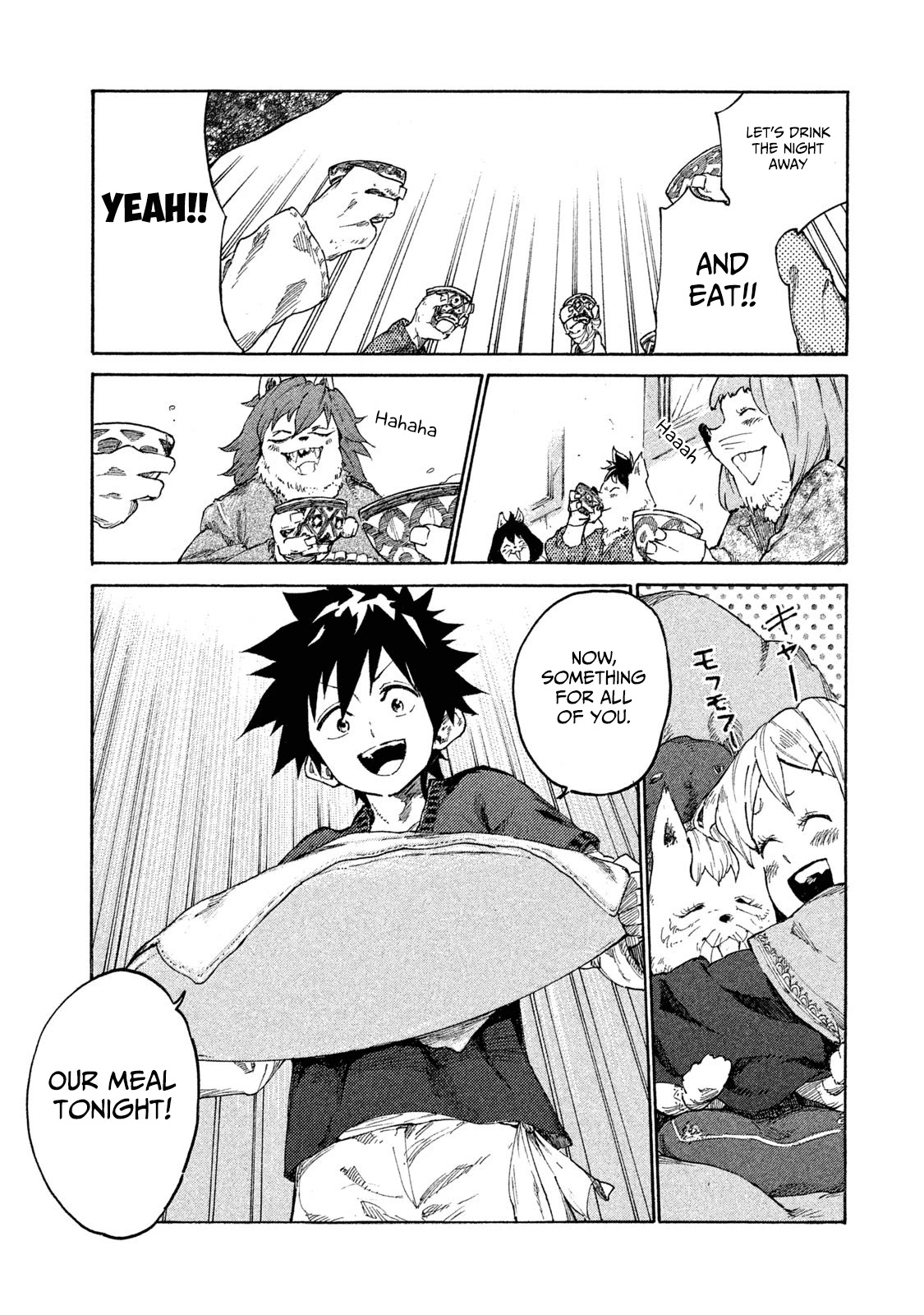 Mazumeshi Elf to Youbokugurashi Chapter 7 page 18 - Chapter 7: The Wanwan tribe and Winter