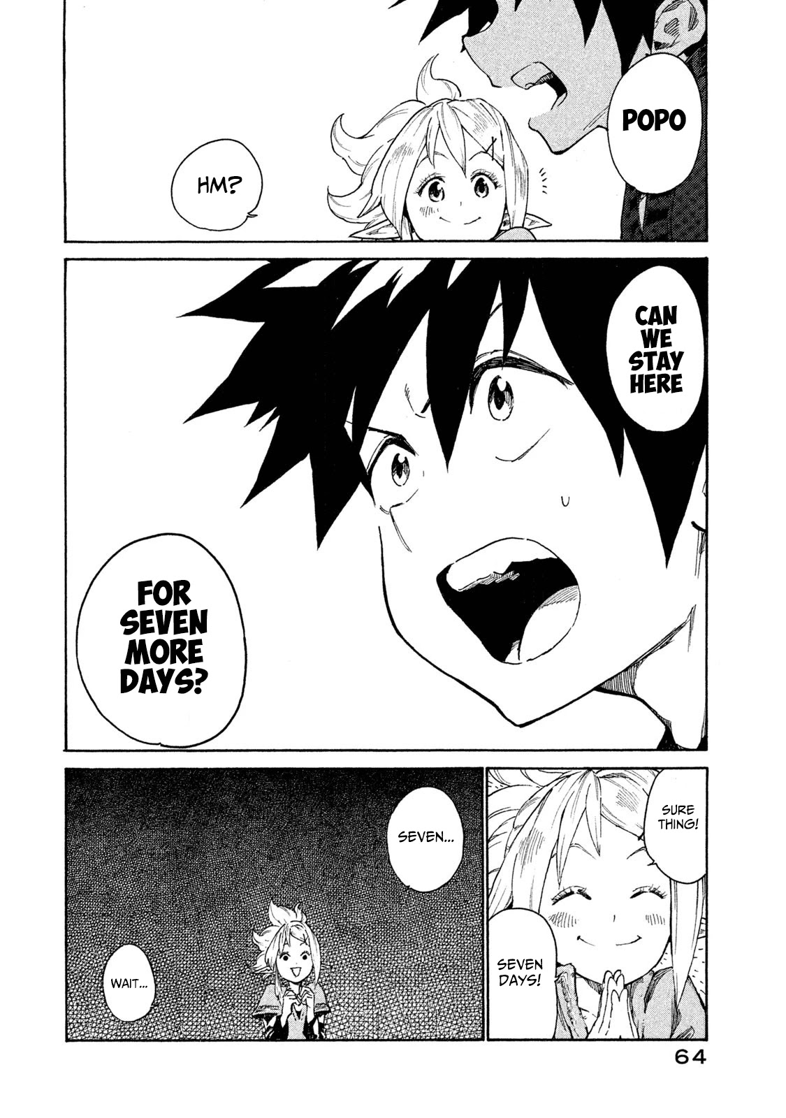 Mazumeshi Elf to Youbokugurashi Chapter 7 page 23 - Chapter 7: The Wanwan tribe and Winter