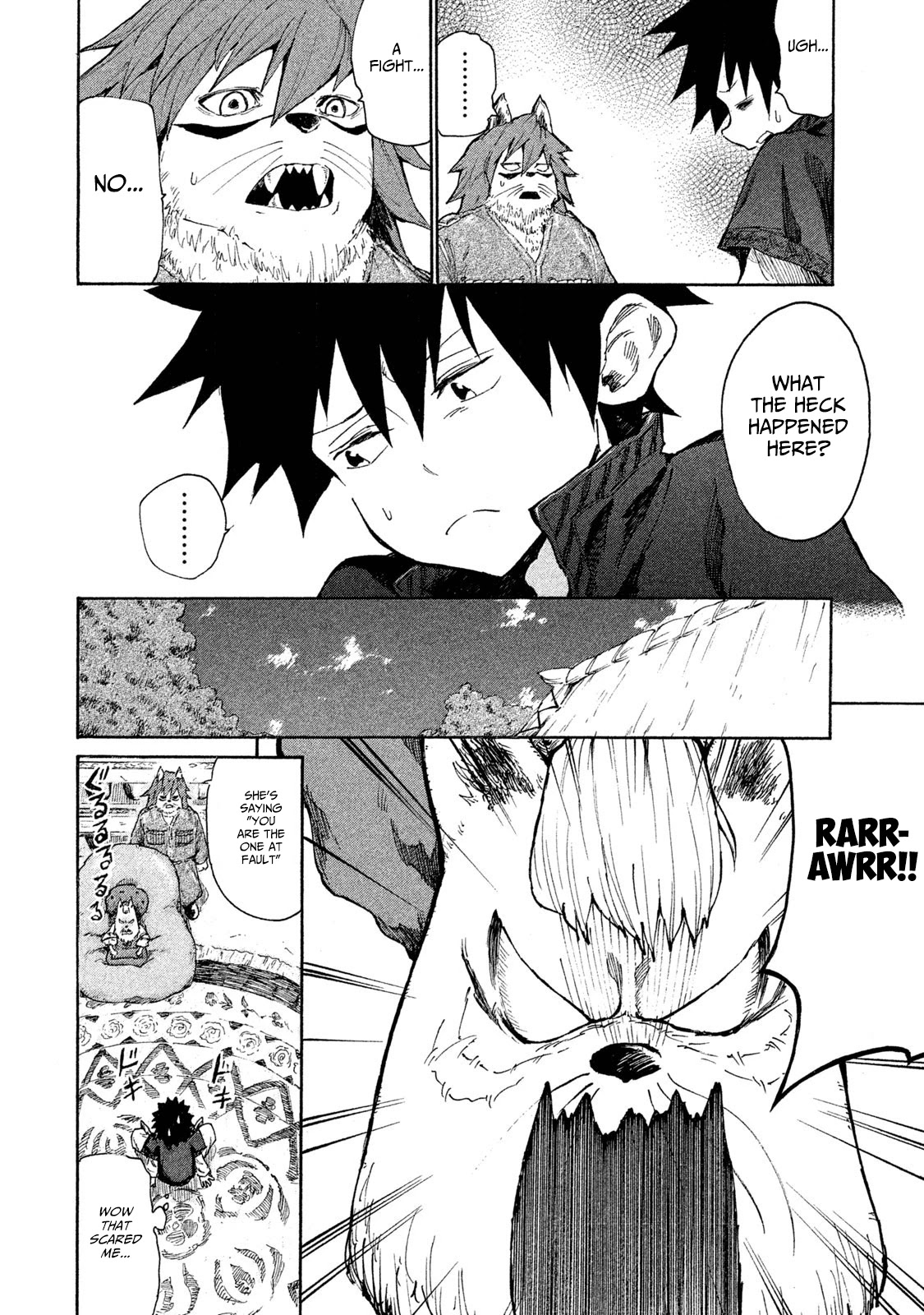 Mazumeshi Elf to Youbokugurashi Chapter 7 page 27 - Chapter 7: The Wanwan tribe and Winter
