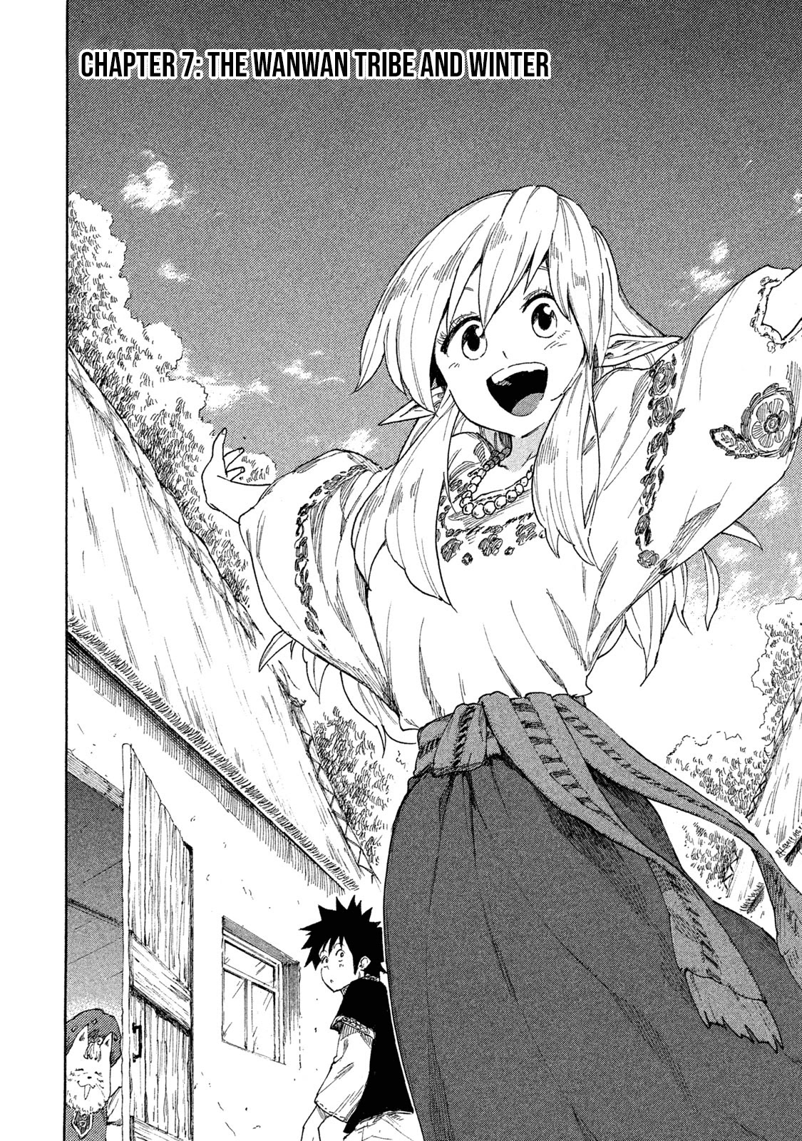 Mazumeshi Elf to Youbokugurashi Chapter 7 page 3 - Chapter 7: The Wanwan tribe and Winter