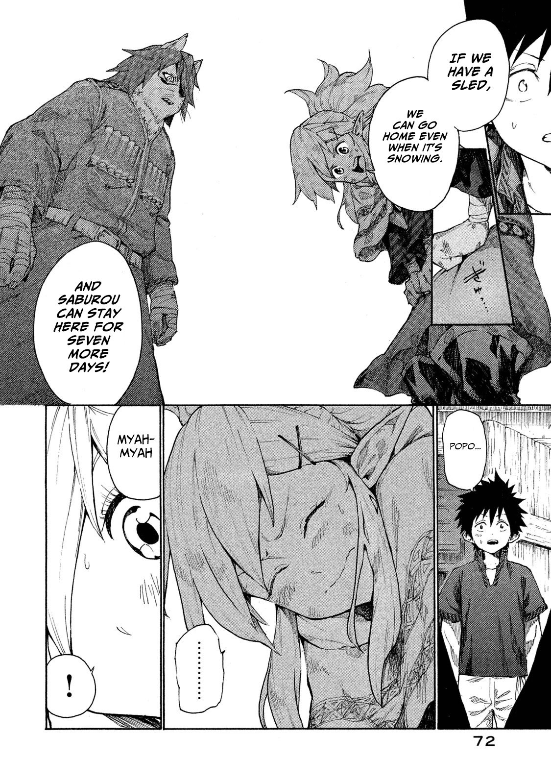 Mazumeshi Elf to Youbokugurashi Chapter 7 page 31 - Chapter 7: The Wanwan tribe and Winter