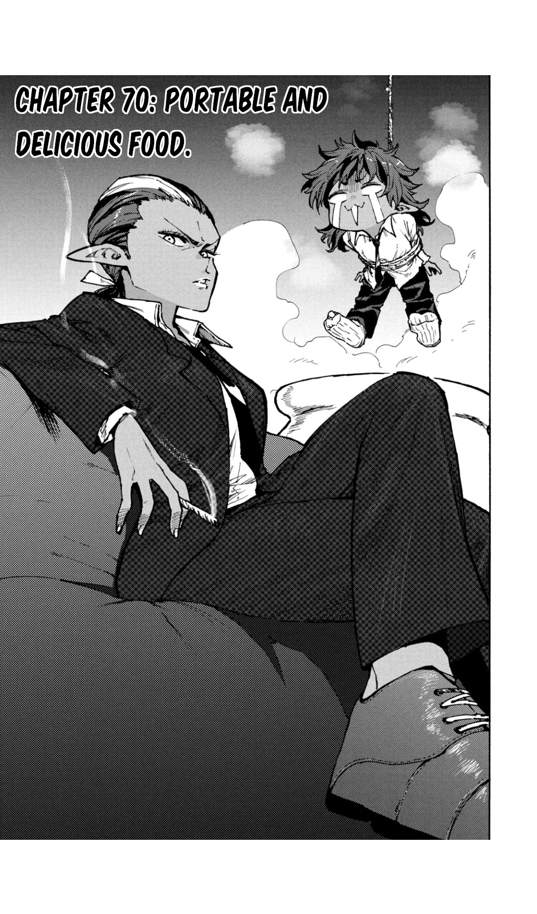 Mazumeshi Elf to Youbokugurashi Chapter 70 page 1 - Chapter 70: Delicious and Portable Food