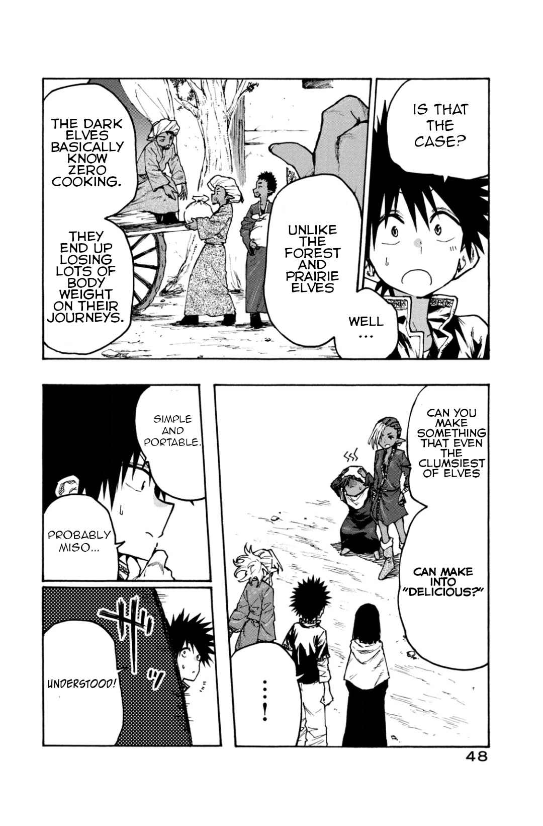 Mazumeshi Elf to Youbokugurashi Chapter 70 page 10 - Chapter 70: Delicious and Portable Food