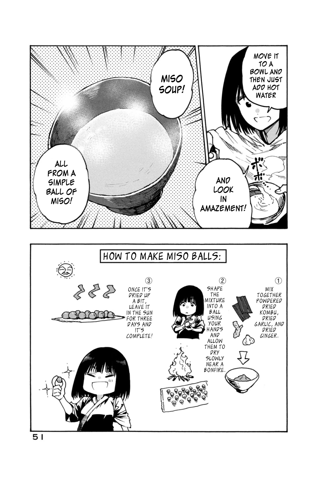 Mazumeshi Elf to Youbokugurashi Chapter 70 page 13 - Chapter 70: Delicious and Portable Food