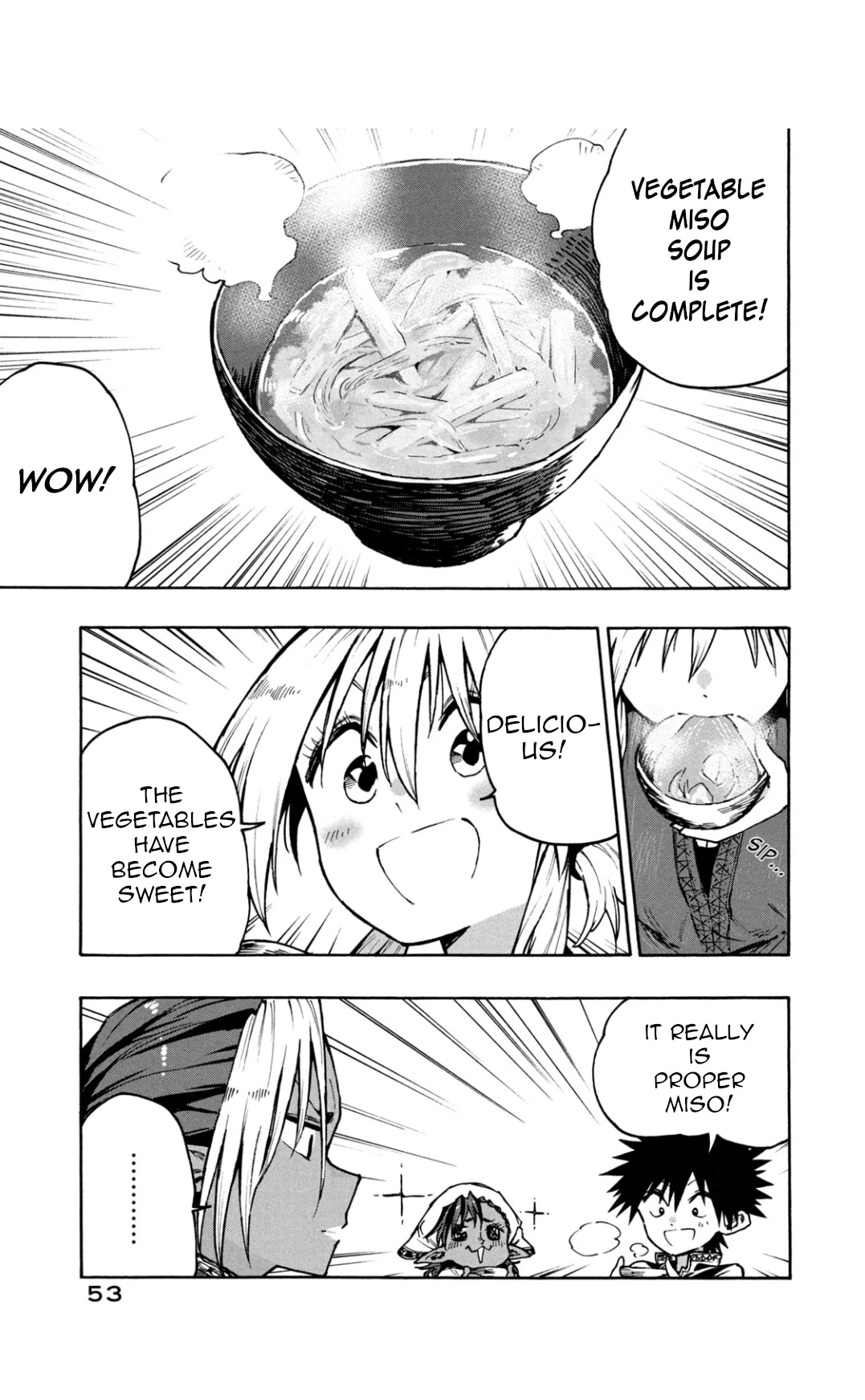 Mazumeshi Elf to Youbokugurashi Chapter 70 page 15 - Chapter 70: Delicious and Portable Food