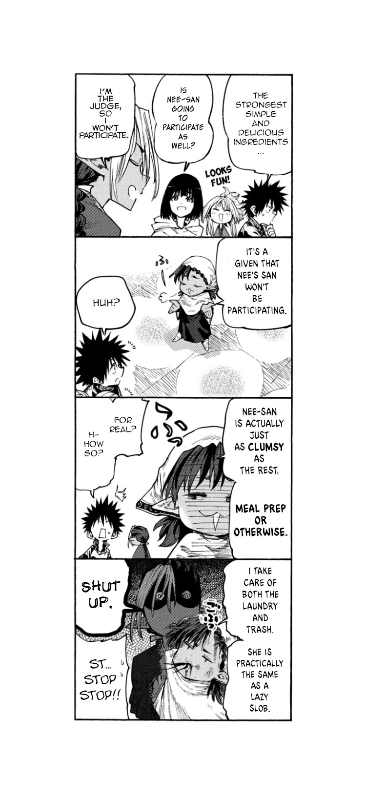 Mazumeshi Elf to Youbokugurashi Chapter 70 page 20 - Chapter 70: Delicious and Portable Food