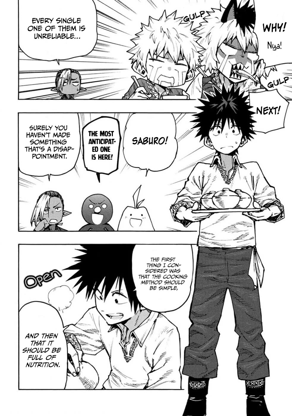 Mazumeshi Elf to Youbokugurashi Chapter 71 page 14 - Chapter 71: What Are The Best Ingredients?