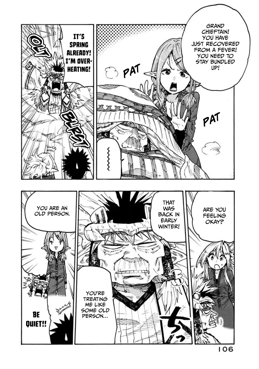 Mazumeshi Elf to Youbokugurashi Chapter 73 page 10 - Chapter 73: The Rebels