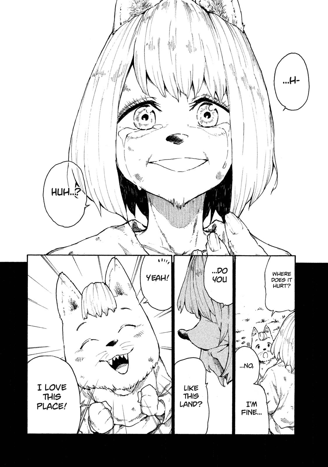 Mazumeshi Elf to Youbokugurashi Chapter 8 page 13 - Chapter 8: The Holy Priestess and the World
