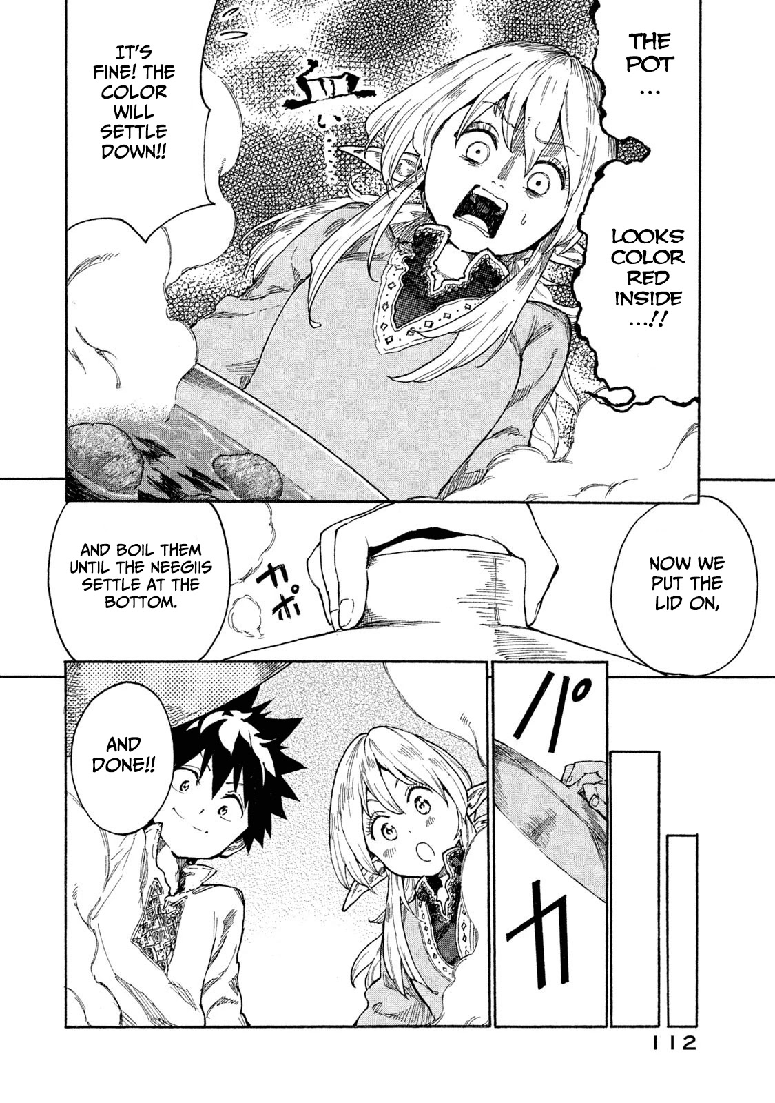 Mazumeshi Elf to Youbokugurashi Chapter 9 page 12 - Chapter 9: Time for snow and being together