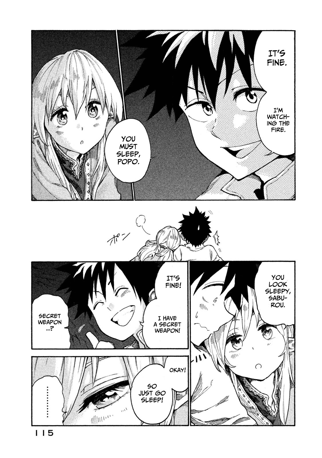 Mazumeshi Elf to Youbokugurashi Chapter 9 page 15 - Chapter 9: Time for snow and being together
