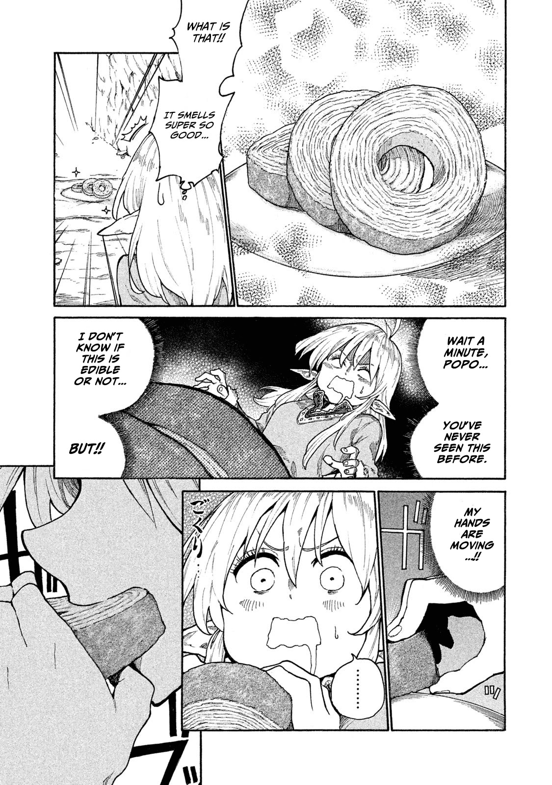 Mazumeshi Elf to Youbokugurashi Chapter 9 page 17 - Chapter 9: Time for snow and being together