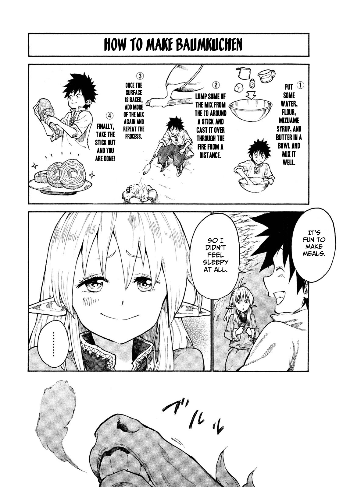 Mazumeshi Elf to Youbokugurashi Chapter 9 page 20 - Chapter 9: Time for snow and being together