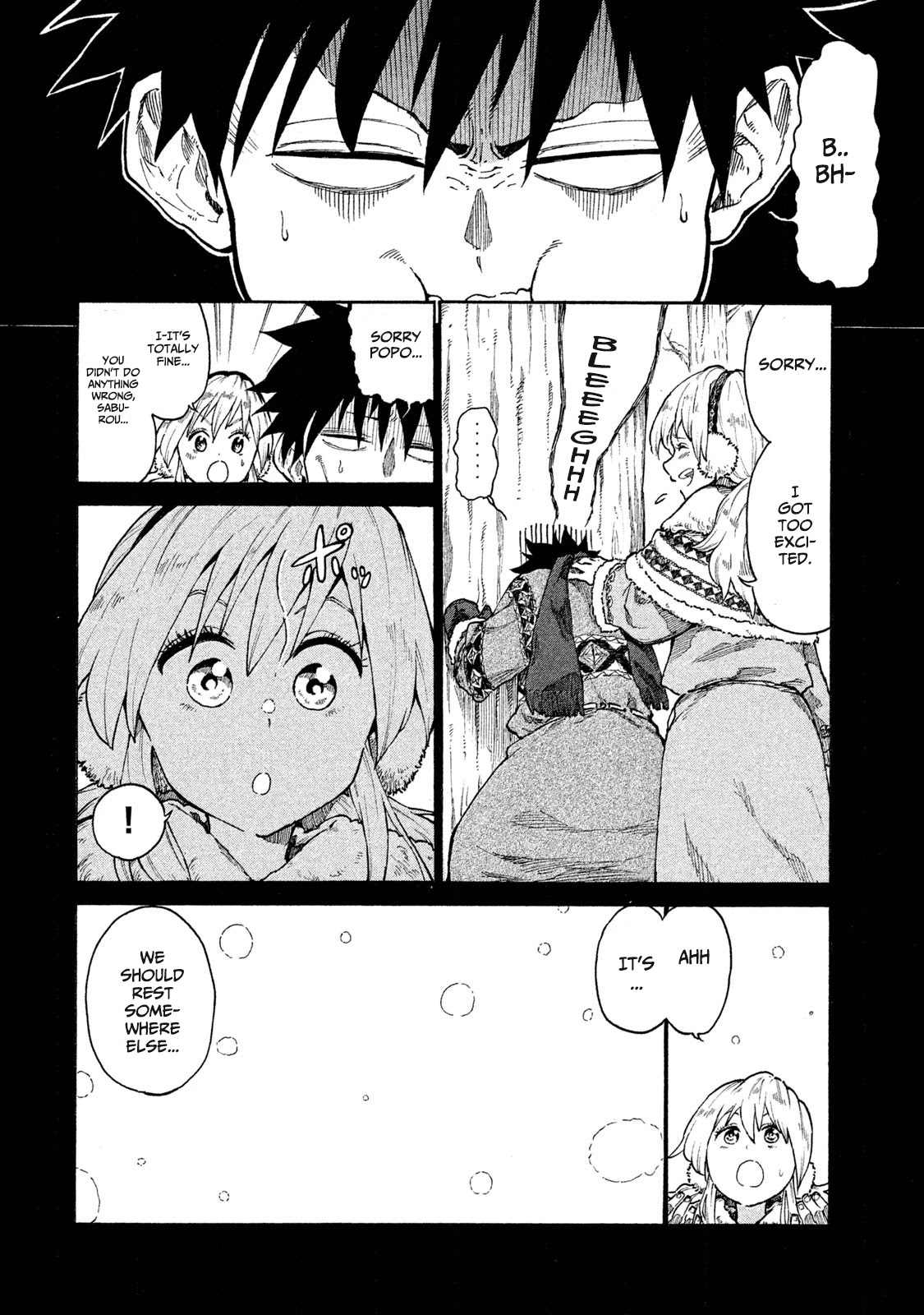 Mazumeshi Elf to Youbokugurashi Chapter 9 page 4 - Chapter 9: Time for snow and being together