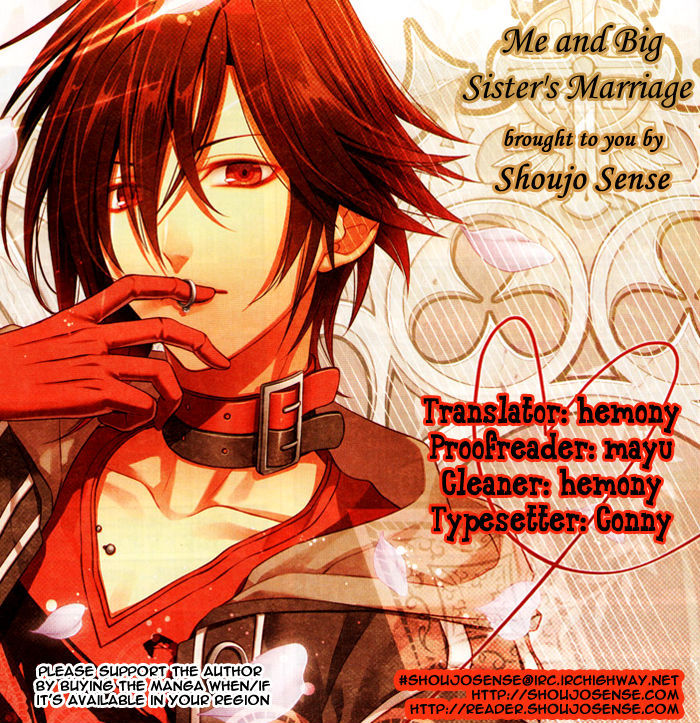 Me and Big Sister's Marriage Chapter 1 page 1 - Chapter 1