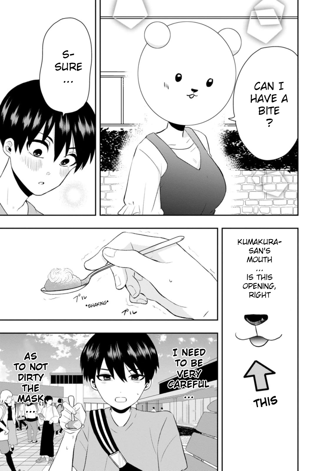 Me and Kumakura-san Chapter 10 page 18 - Chapter 10: I realized my feelings