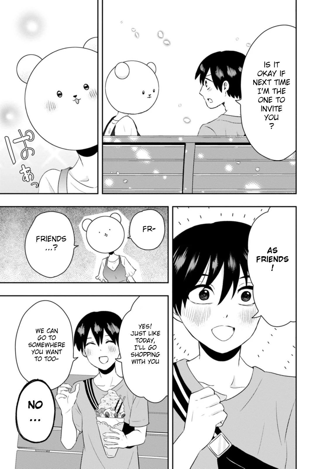 Me and Kumakura-san Chapter 10 page 22 - Chapter 10: I realized my feelings