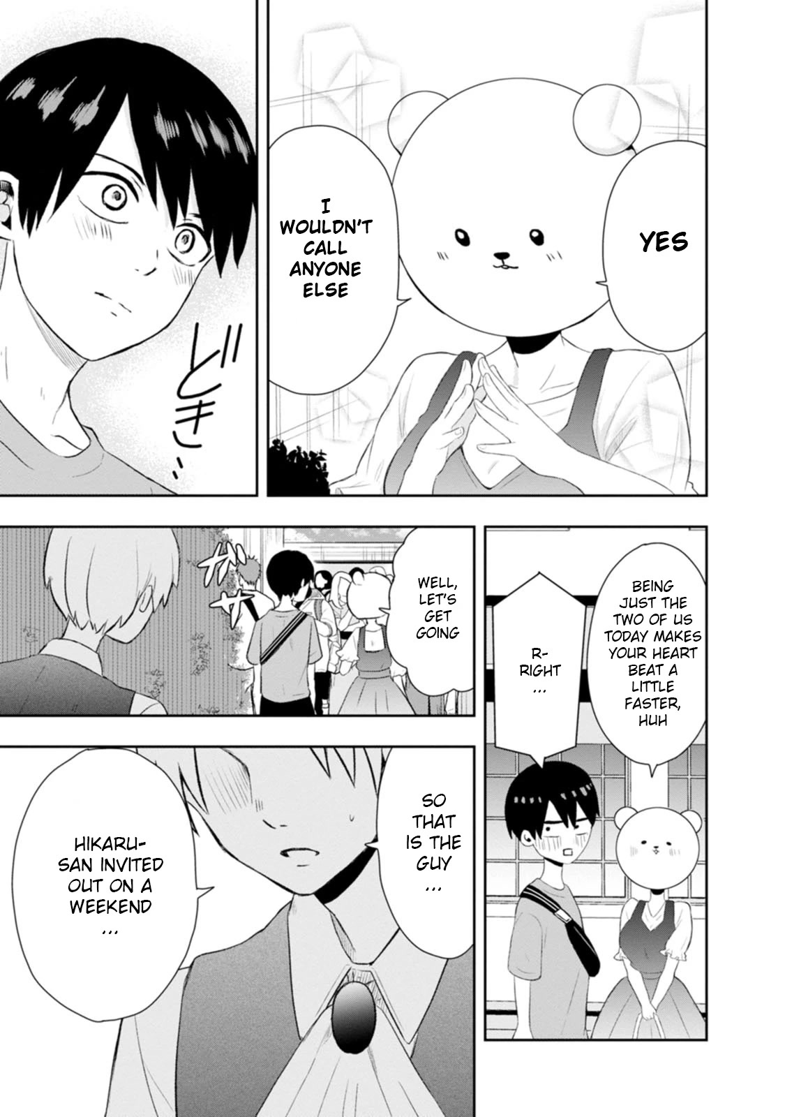 Me and Kumakura-san Chapter 10 page 8 - Chapter 10: I realized my feelings