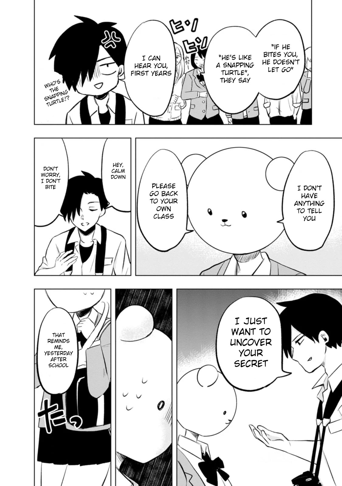 Me and Kumakura-san Chapter 2 page 6 - Chapter 2: I was found by someone