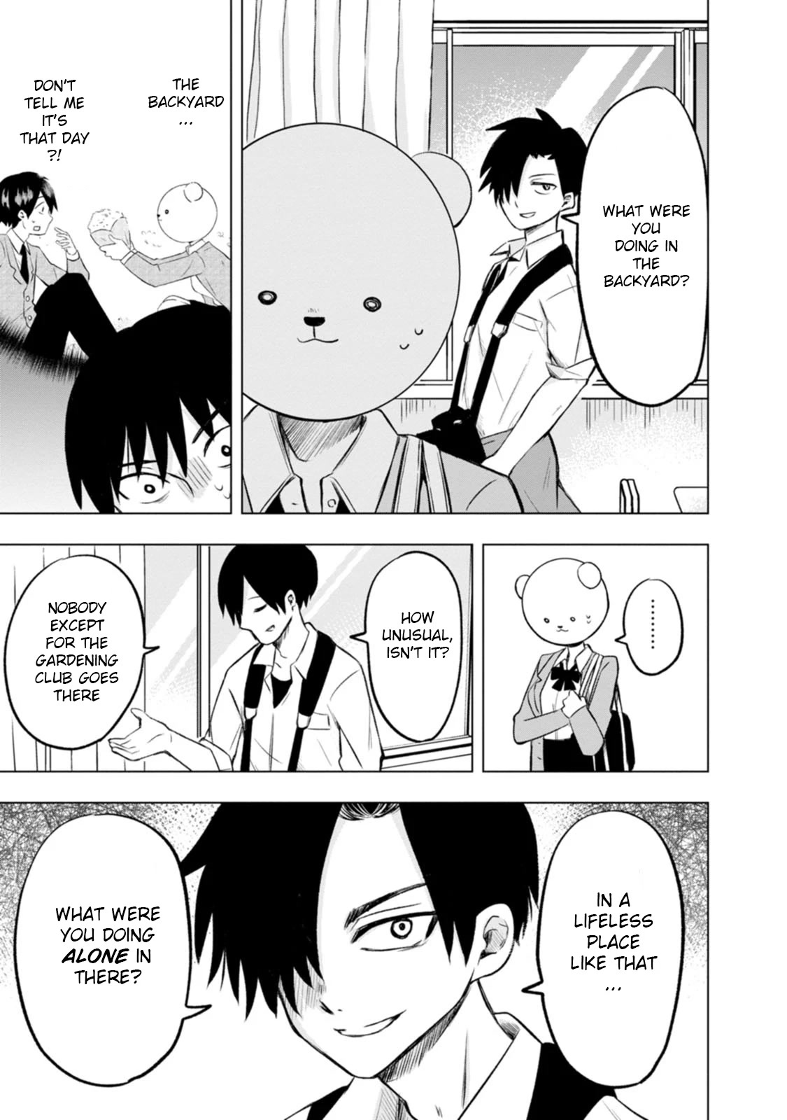 Me and Kumakura-san Chapter 2 page 7 - Chapter 2: I was found by someone