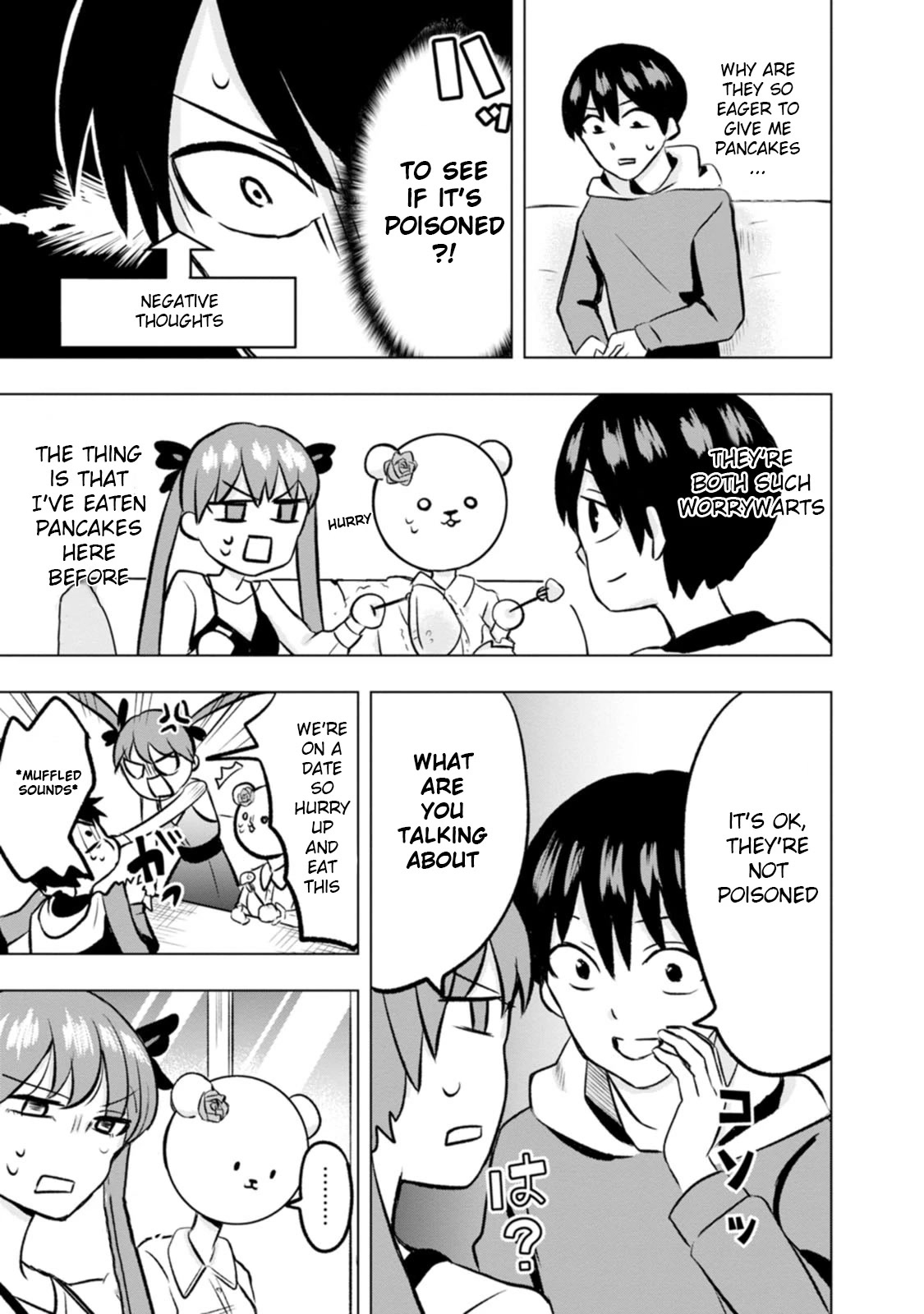 Me and Kumakura-san Chapter 3 page 19 - Chapter 3: The school's idol