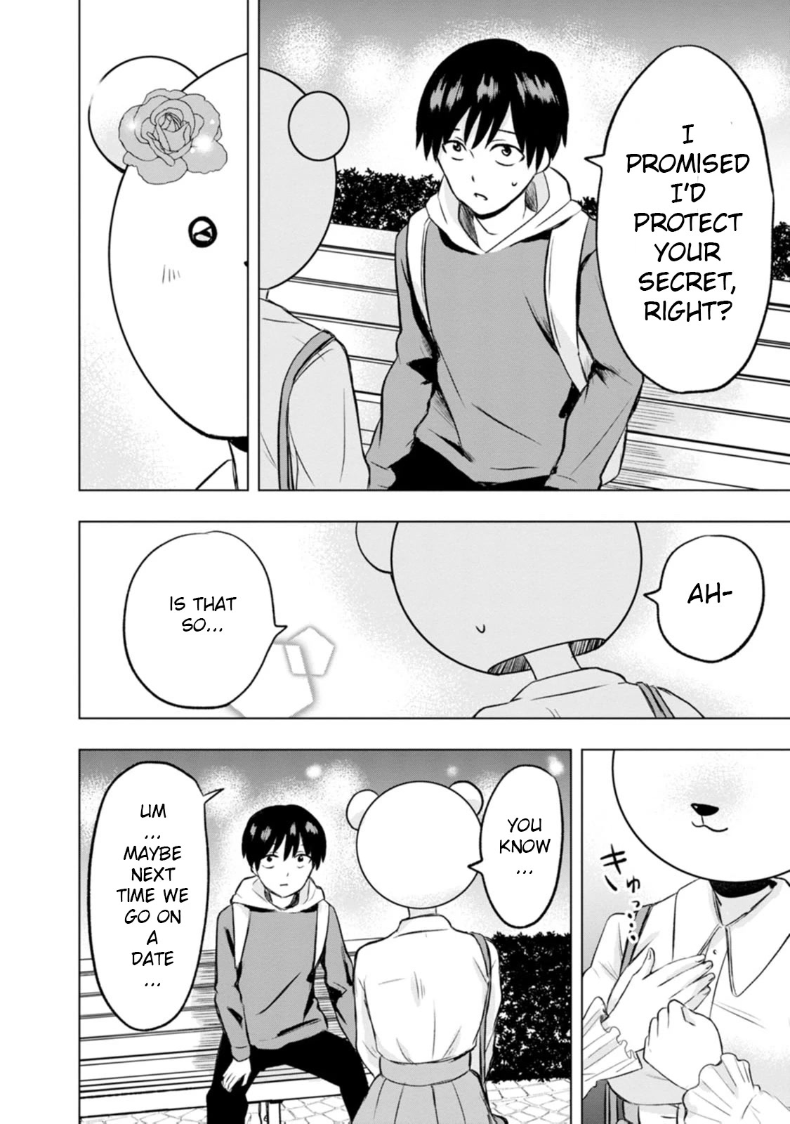 Me and Kumakura-san Chapter 3 page 34 - Chapter 3: The school's idol