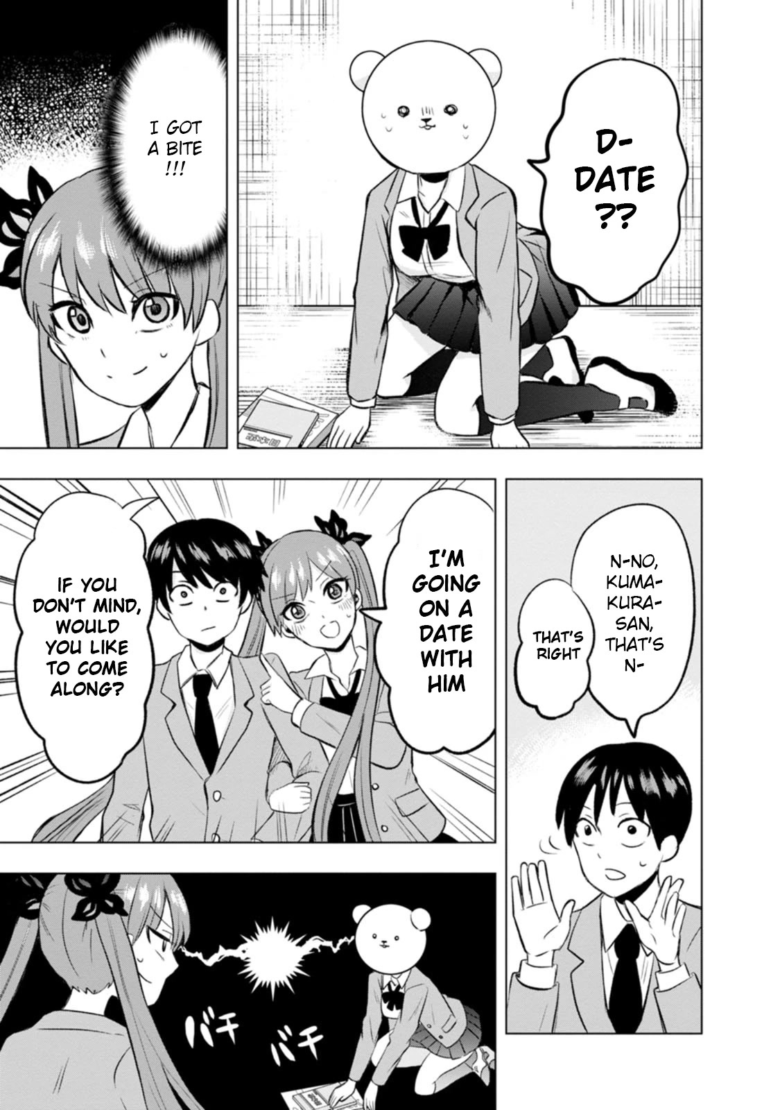 Me and Kumakura-san Chapter 3 page 9 - Chapter 3: The school's idol