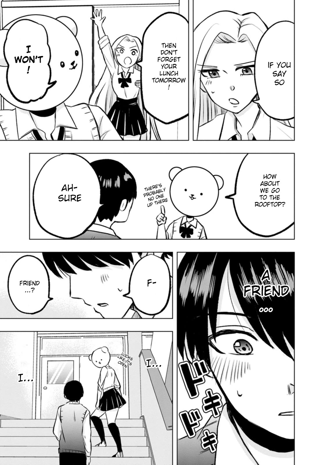 Me and Kumakura-san Chapter 4 page 21 - Chapter 4: I made friends