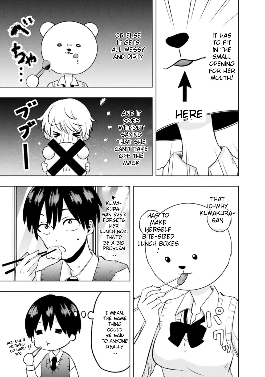 Me and Kumakura-san Chapter 4 page 3 - Chapter 4: I made friends