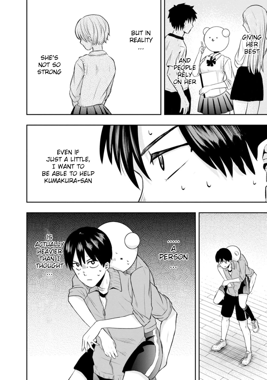 Me and Kumakura-san Chapter 5 page 20 - Chapter 5: I want to be her strength