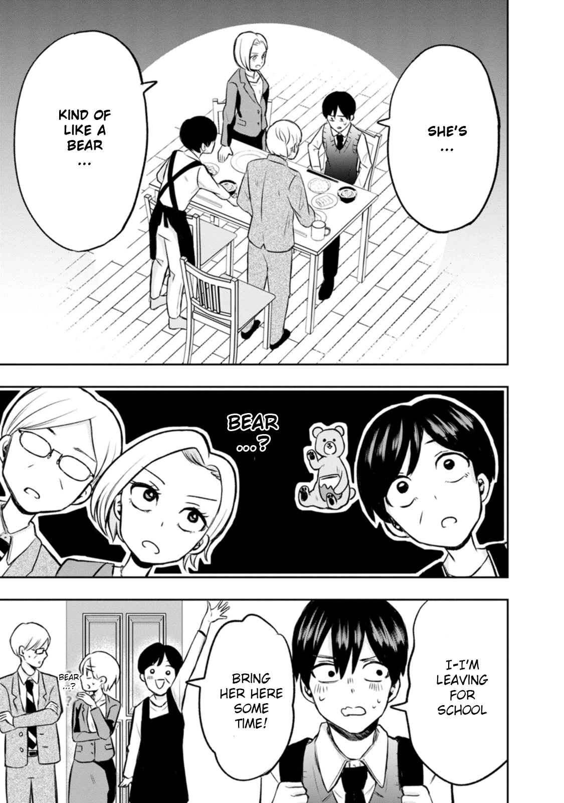 Me and Kumakura-san Chapter 5 page 3 - Chapter 5: I want to be her strength