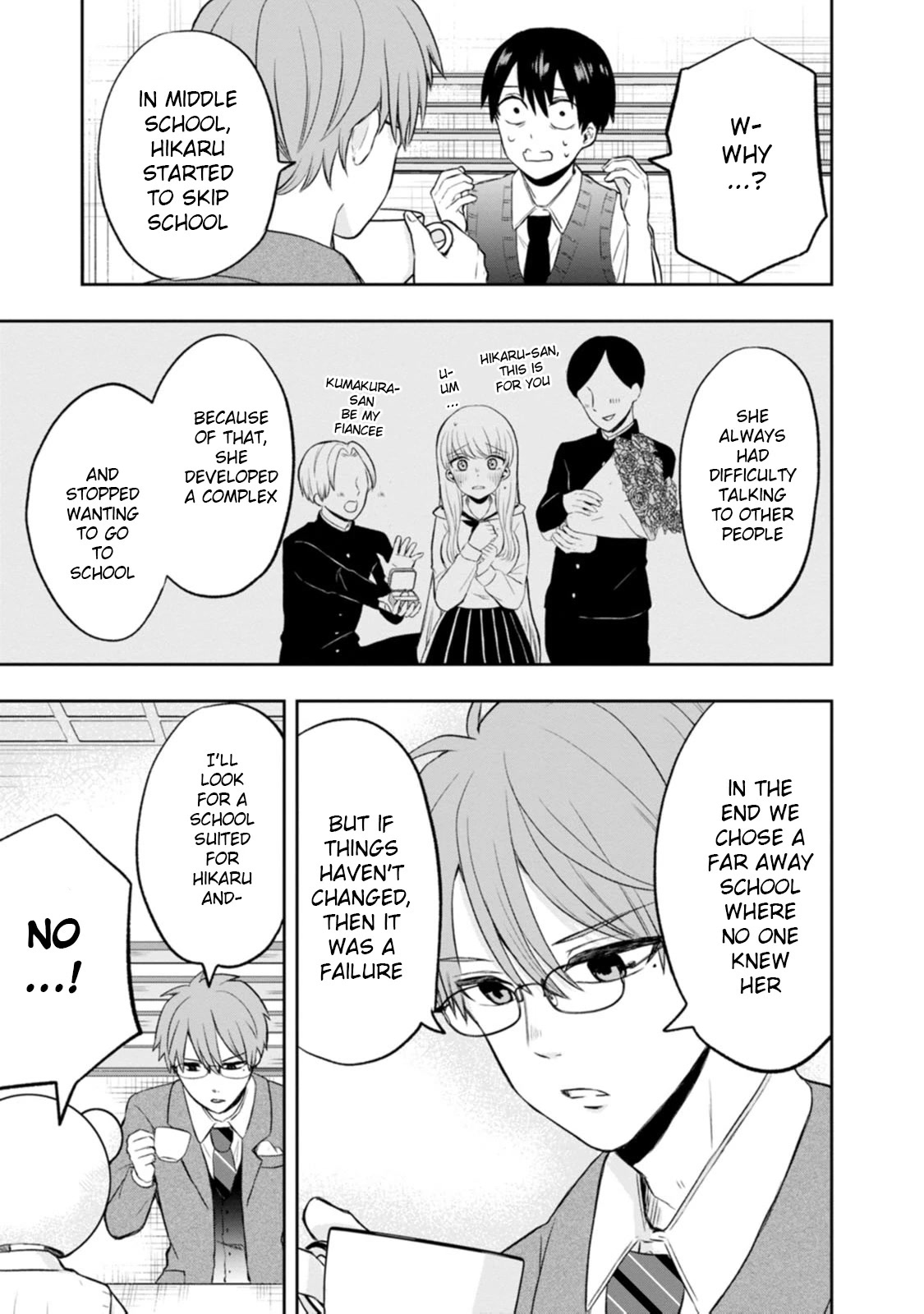Me and Kumakura-san Chapter 6 page 21 - Chapter 6: I told a lie