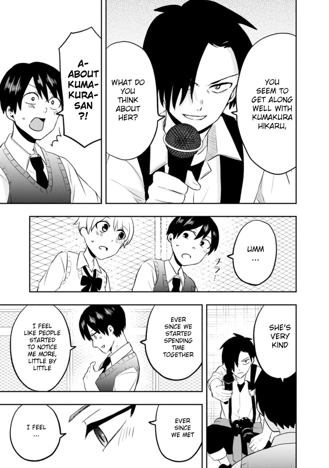 Me and Kumakura-san Chapter 7 page 19 - Chapter 7: I made the news