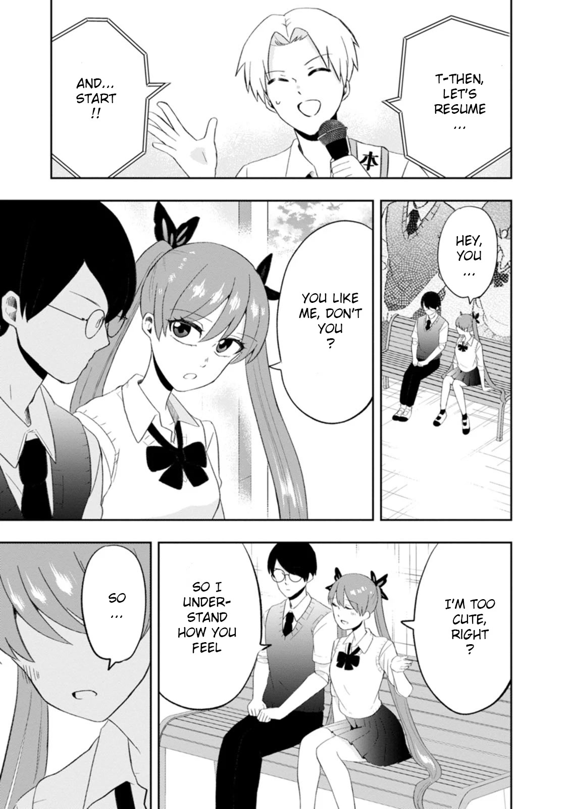 Me and Kumakura-san Chapter 9 page 11 - Chapter 9: Our eyes met